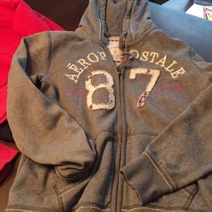 3 Aeropostale jackets and a Aeropostale bag